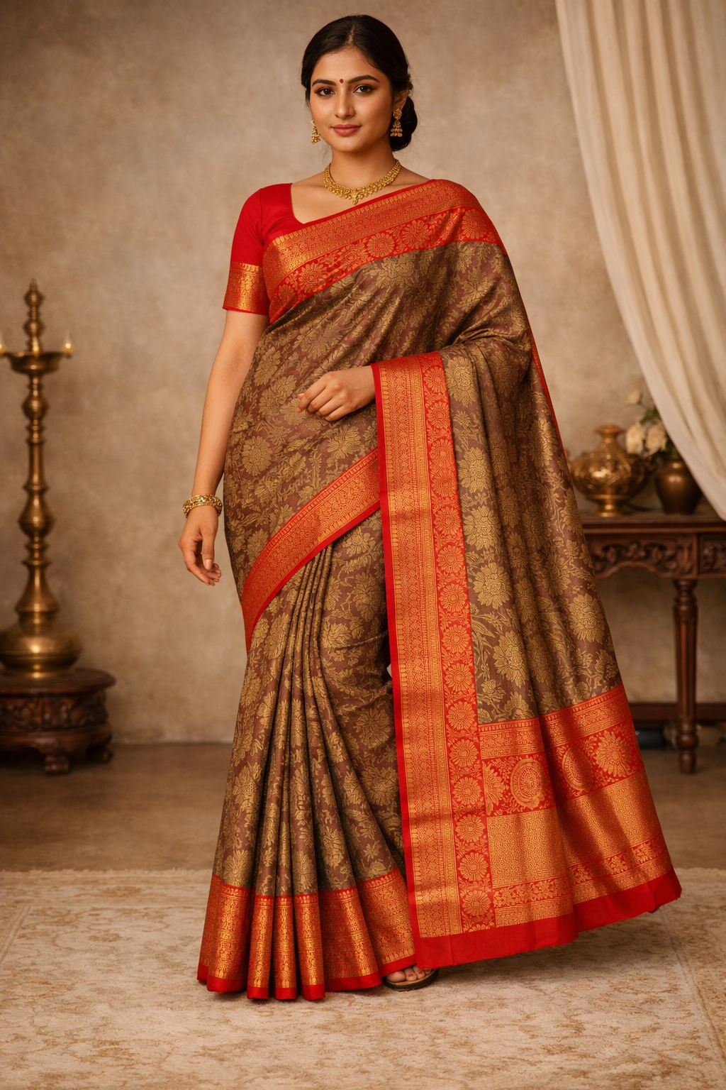 Kanchi Pure Contrast Border - KPCB017