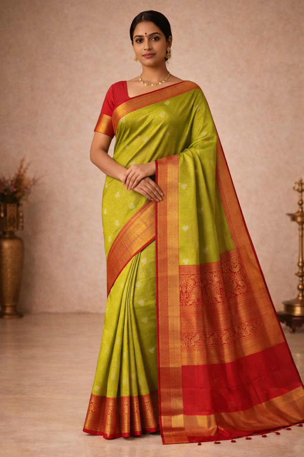 Kanchi Pure Contrast Border - KPCB009