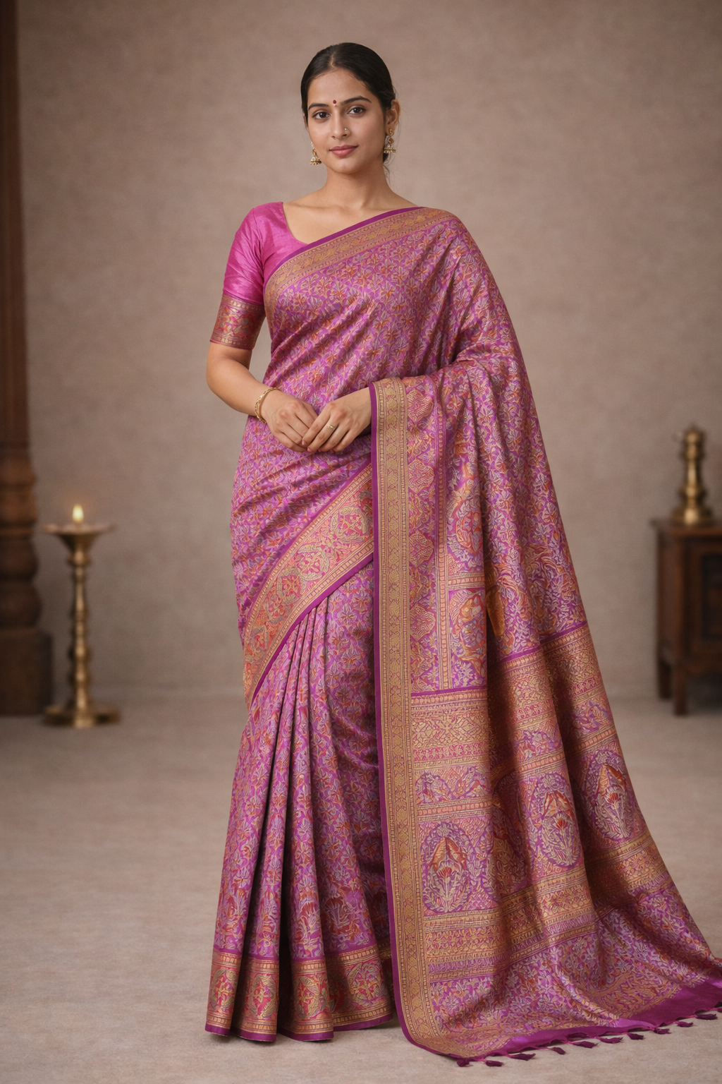 Kanchi Bridal Pattu - PSKBP01